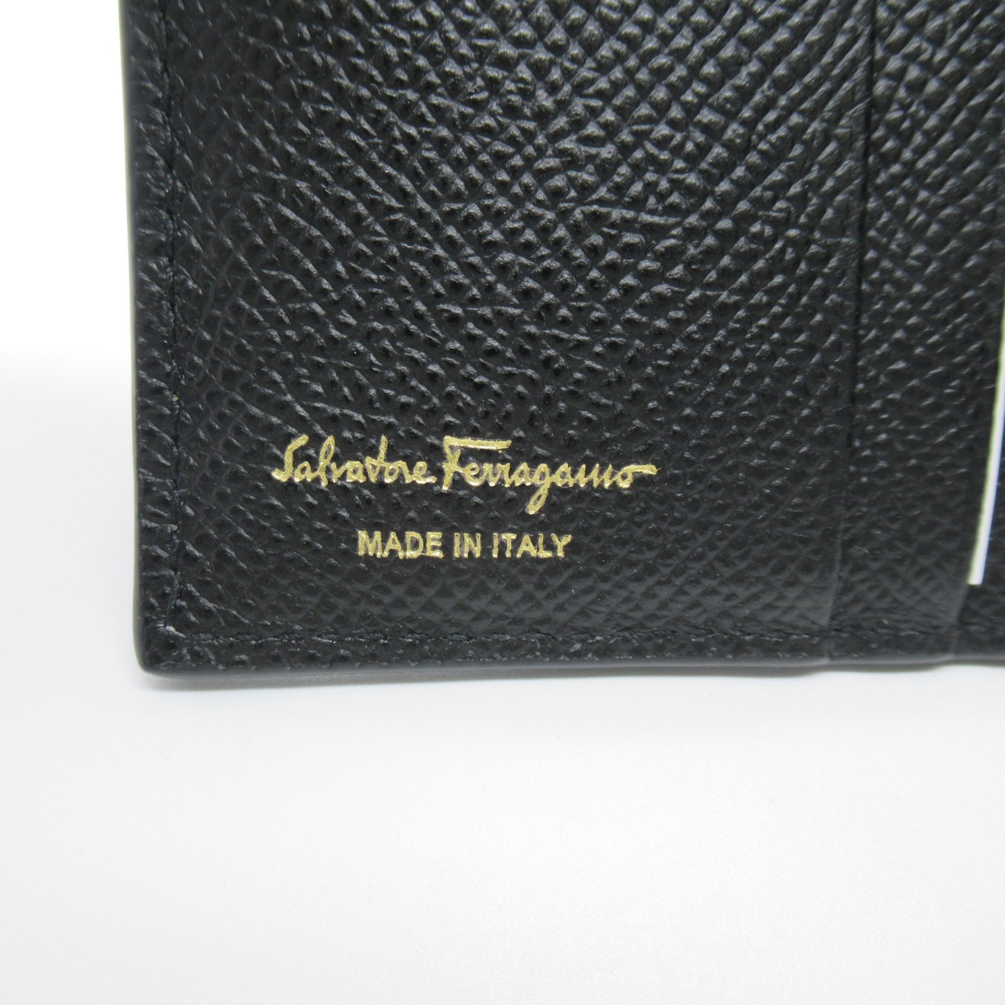Salvatore Ferragamo wallet Black leather 726512