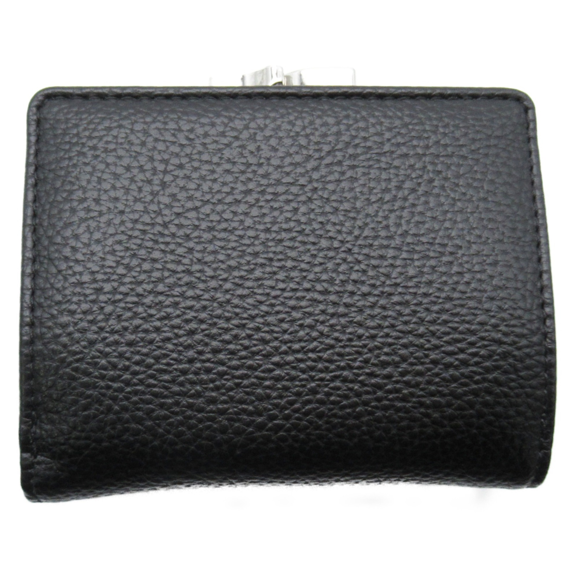 Vivienne Westwood Purse Wallet Black leather Grain leather 51010018S000DN403