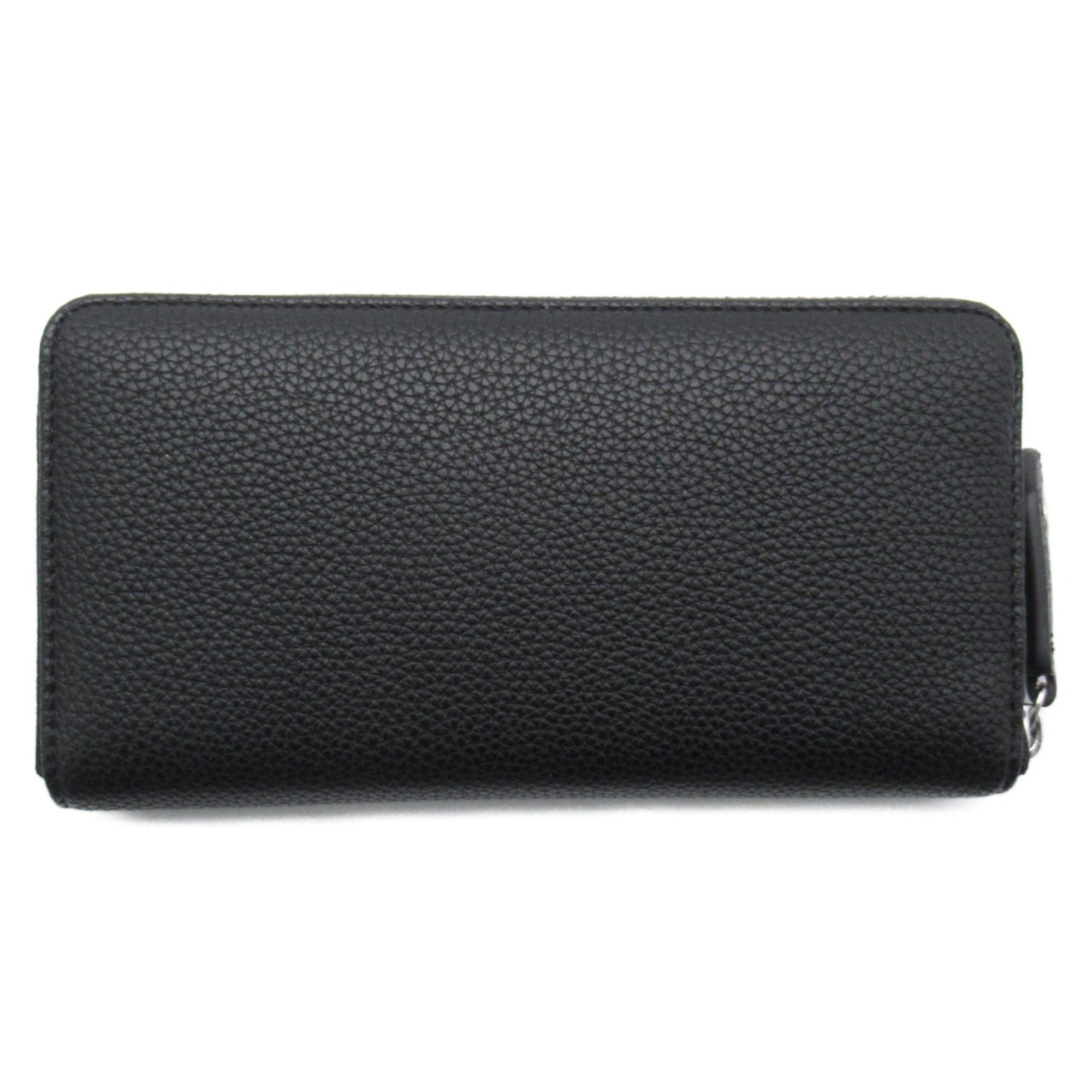 Vivienne Westwood Round Wallet 5105000102103N401 Black leather Grain leather 5105000102103N401
