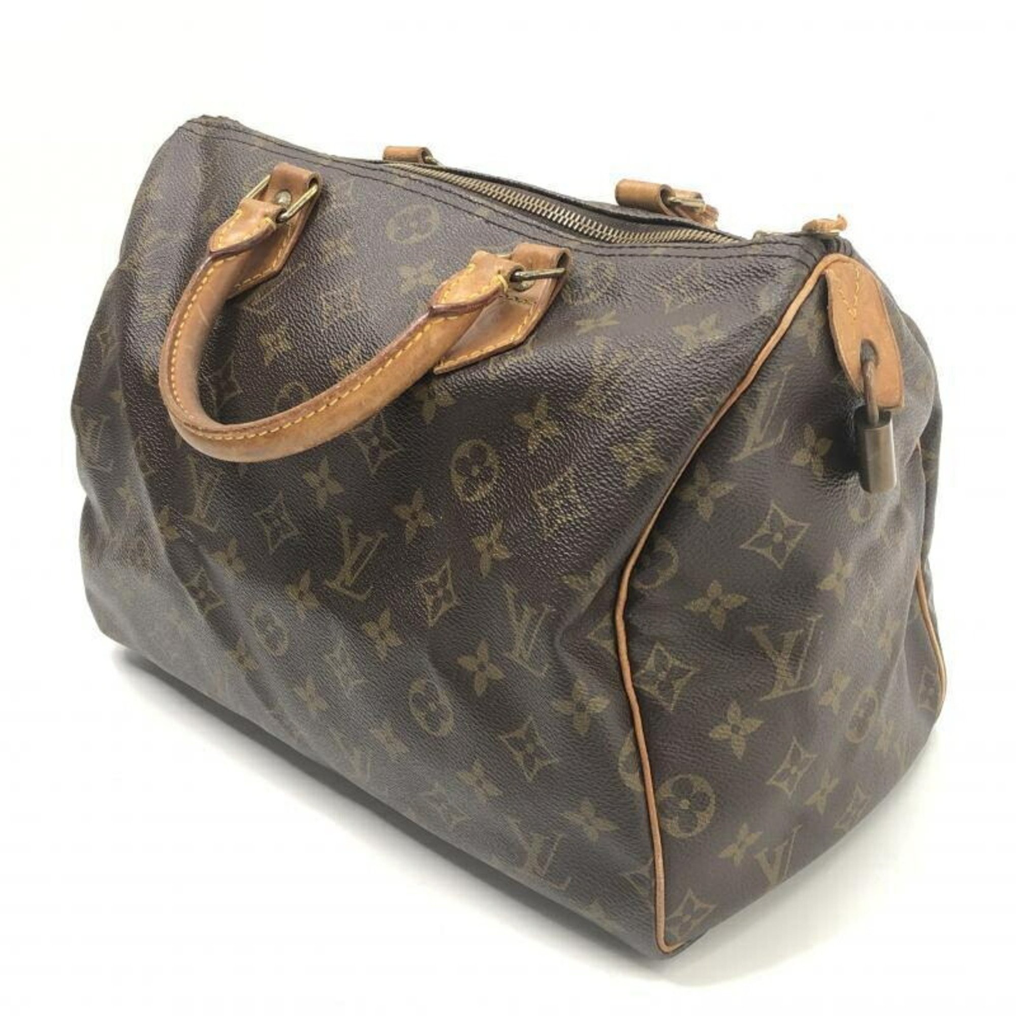 LOUISVUITTON Speedy 30 Boston M41526 Brown Monogram Louis Vuitton