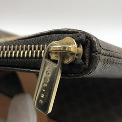 CELINE macadam leather switching tote bag CE00 23 △ hard zip