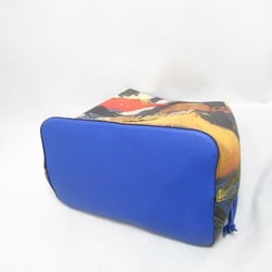 LOUIS VUITTON Gauguin Neonoe Shoulder Bag Blue PVC coated canvas Masters collection M53460