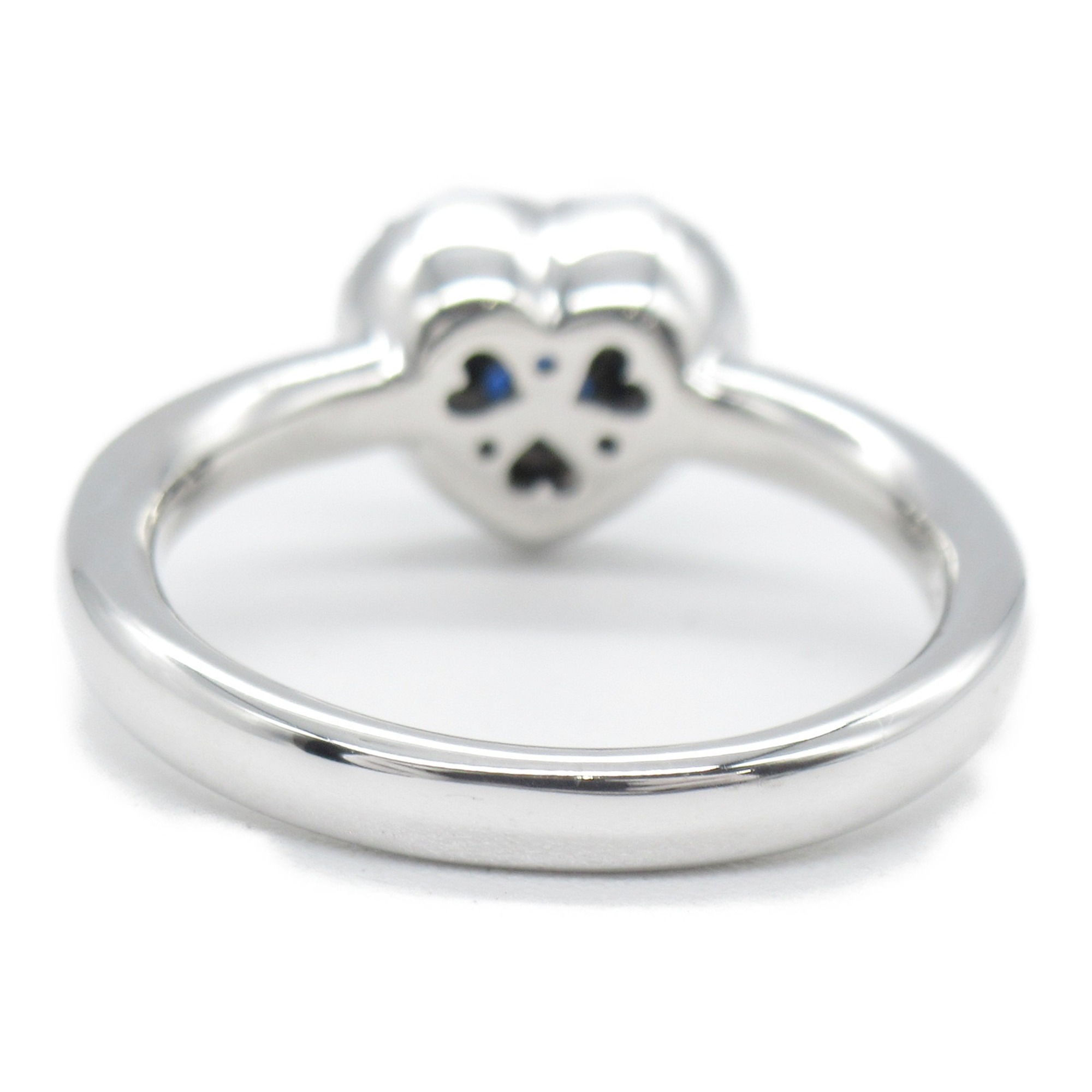Ponte Vecchio Sapphire diamond ring Ring Blue Clear K18WG(WhiteGold) sapphire Blue Clear