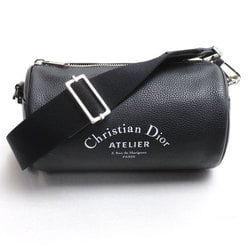 Christian Dior Atelier Roller Drum Shoulder Bag Black 1ATPO061 Women's