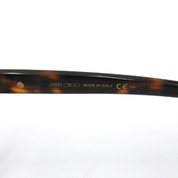 JIMMY CHOO Date Glasses Glasses Frame Brown Plastic 317 086(54)