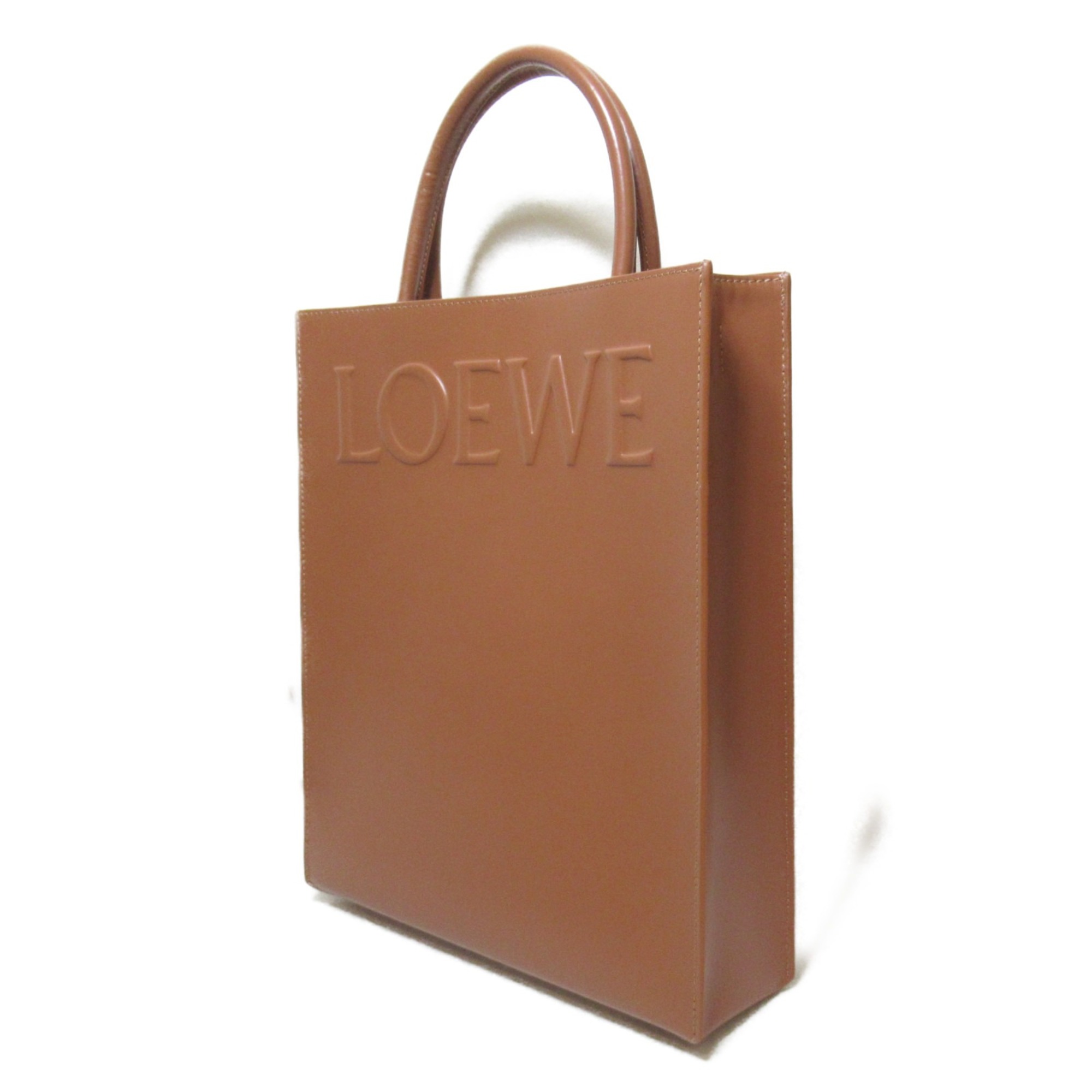 LOEWE Tote Bag Brown leather A933R18X142530