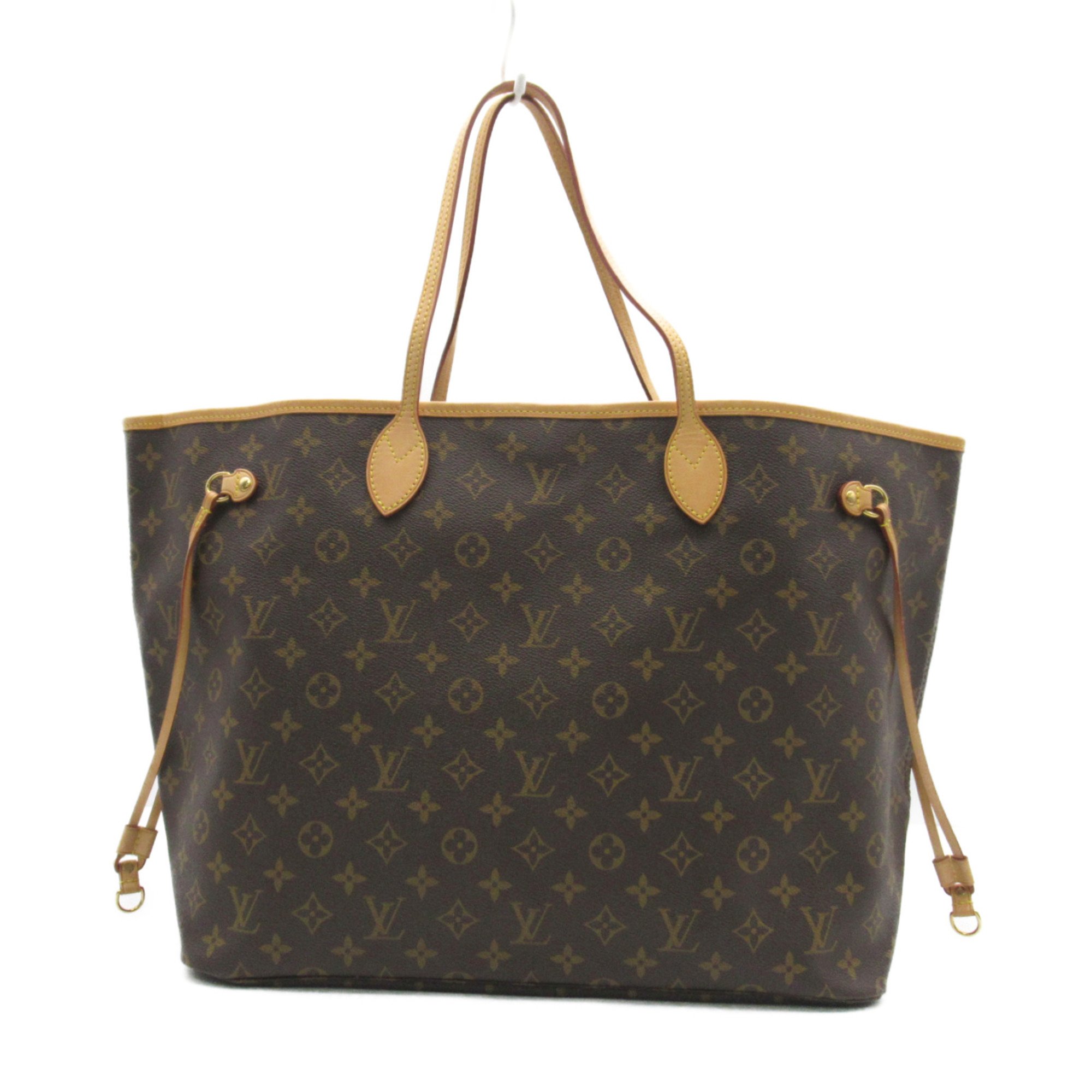 LOUIS VUITTON Neverfull GM Brown Beige Monogram PVC coated canvas M40157