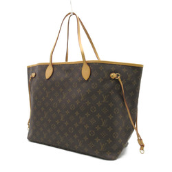 LOUIS VUITTON Neverfull GM Brown Beige Monogram PVC coated canvas M40157