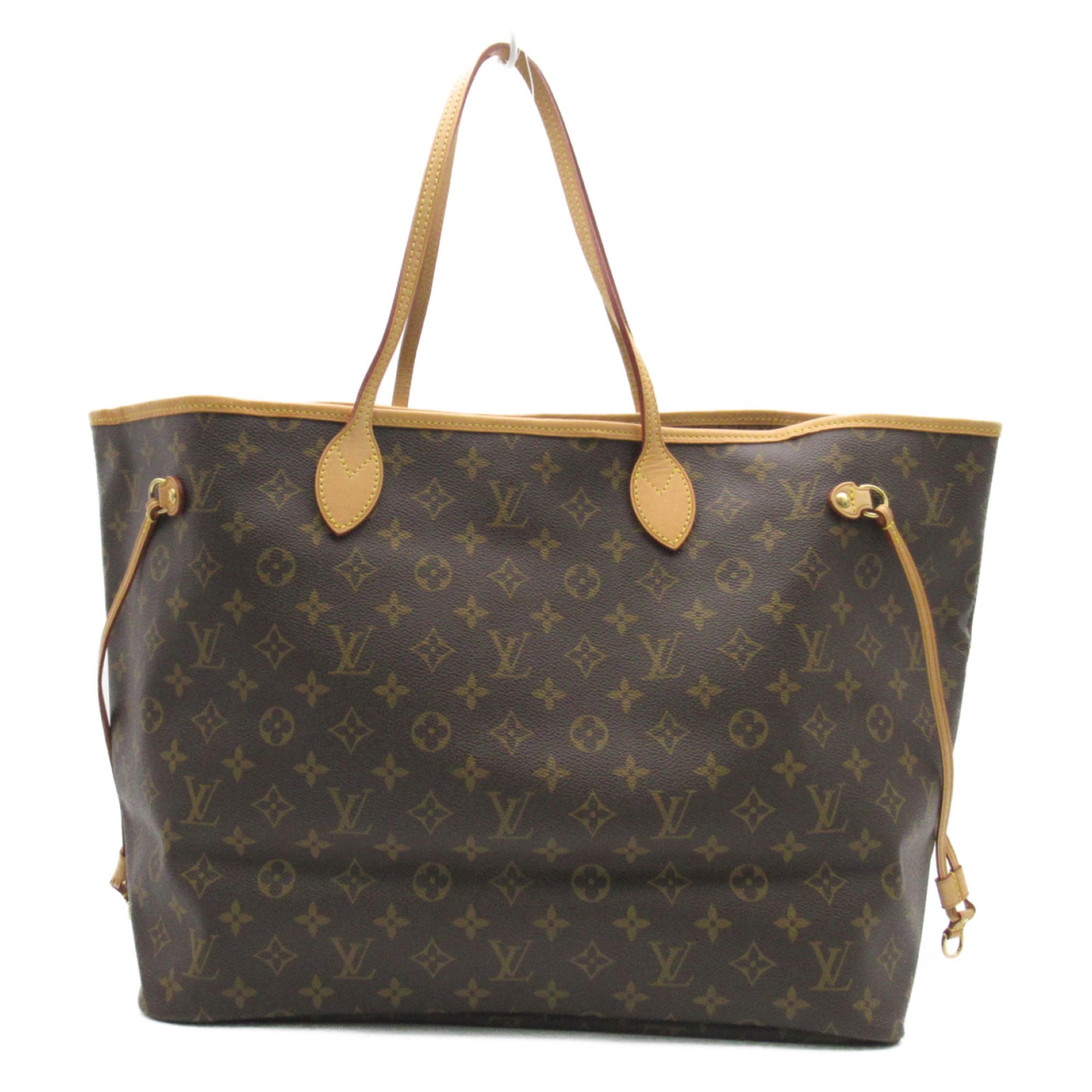 LOUIS VUITTON Neverfull GM Brown Beige Monogram PVC coated canvas M40157