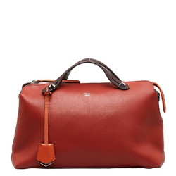 Fendi Vitheway Handbag 8BL125 Orange Leather Women's FENDI