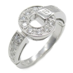 BVLGARI bulgari bulgari diamond ring Ring Clear  K18WG(WhiteGold) Clear