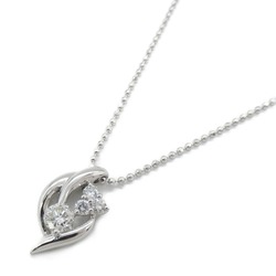 JEWELRY Diamond Necklace Necklace Clear  Pt850Platinum diamond Clear