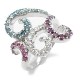 JEWELRY Diamond ring Ring Clear Purple K18WG(WhiteGold) Clear Purple