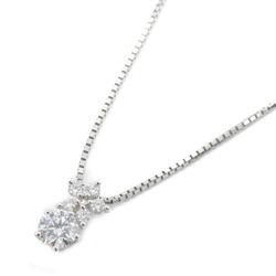 TASAKI Diamond Necklace Necklace Clear  K18WG(WhiteGold) Clear