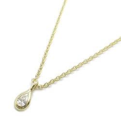 TIFFANY&CO Visor Yard Diamond Necklace Necklace Clear  K18 (Yellow Gold) Clear