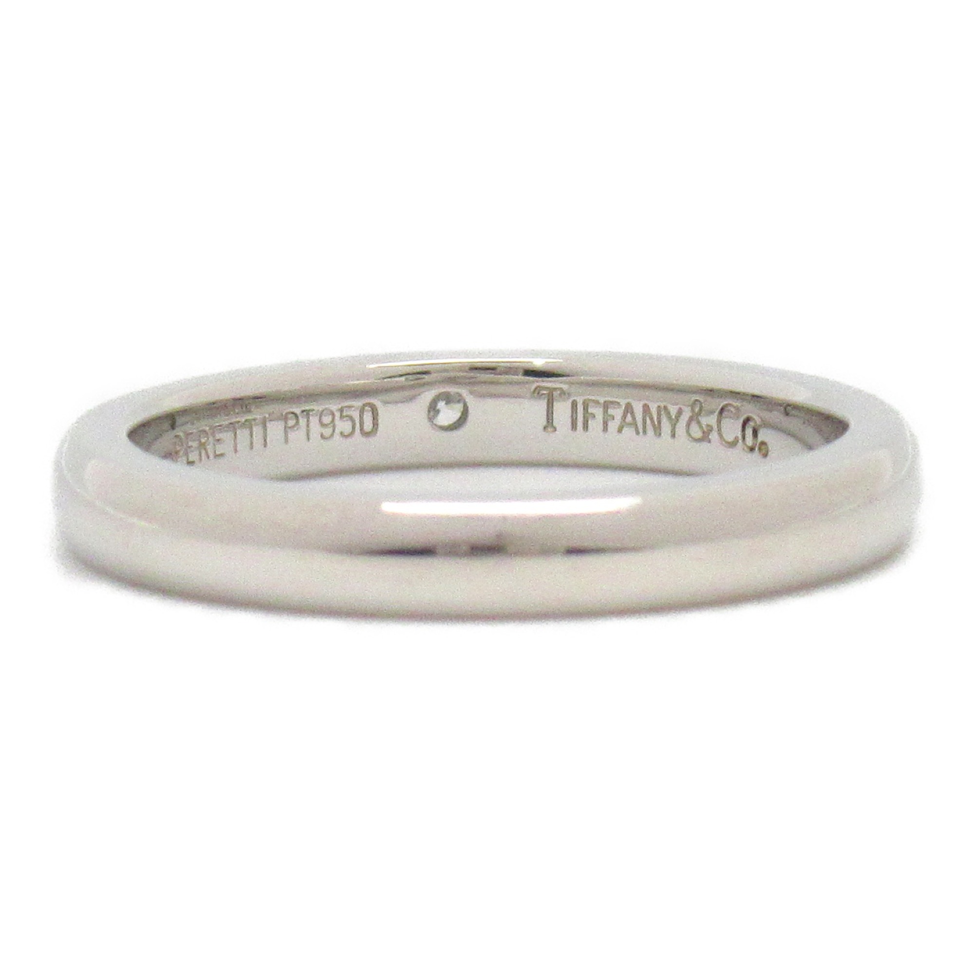 TIFFANY&CO wedding stacking diamond ring Ring Clear  Pt950Platinum Clear