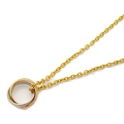 CARTIER TrinityNecklace Necklace Gold  K18 (Yellow Gold) 750 Three Gold Gold