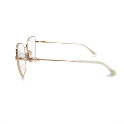 JIMMY CHOO Date Glasses Glasses Frame Gold Stainless Steel 357 DDB(56)