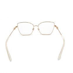 JIMMY CHOO Date Glasses Glasses Frame Gold Stainless Steel 357 DDB(56)