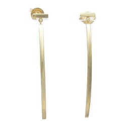 TIFFANY&CO T-bar Pierced earrings Pierced earrings Gold  K18PG(Rose Gold) Gold