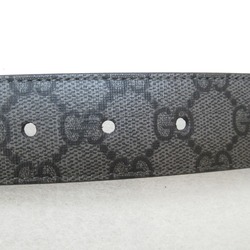 GUCCI Belt with interlocking G detail Gray canvas GG Supreme Canvas 673921FABY3124485