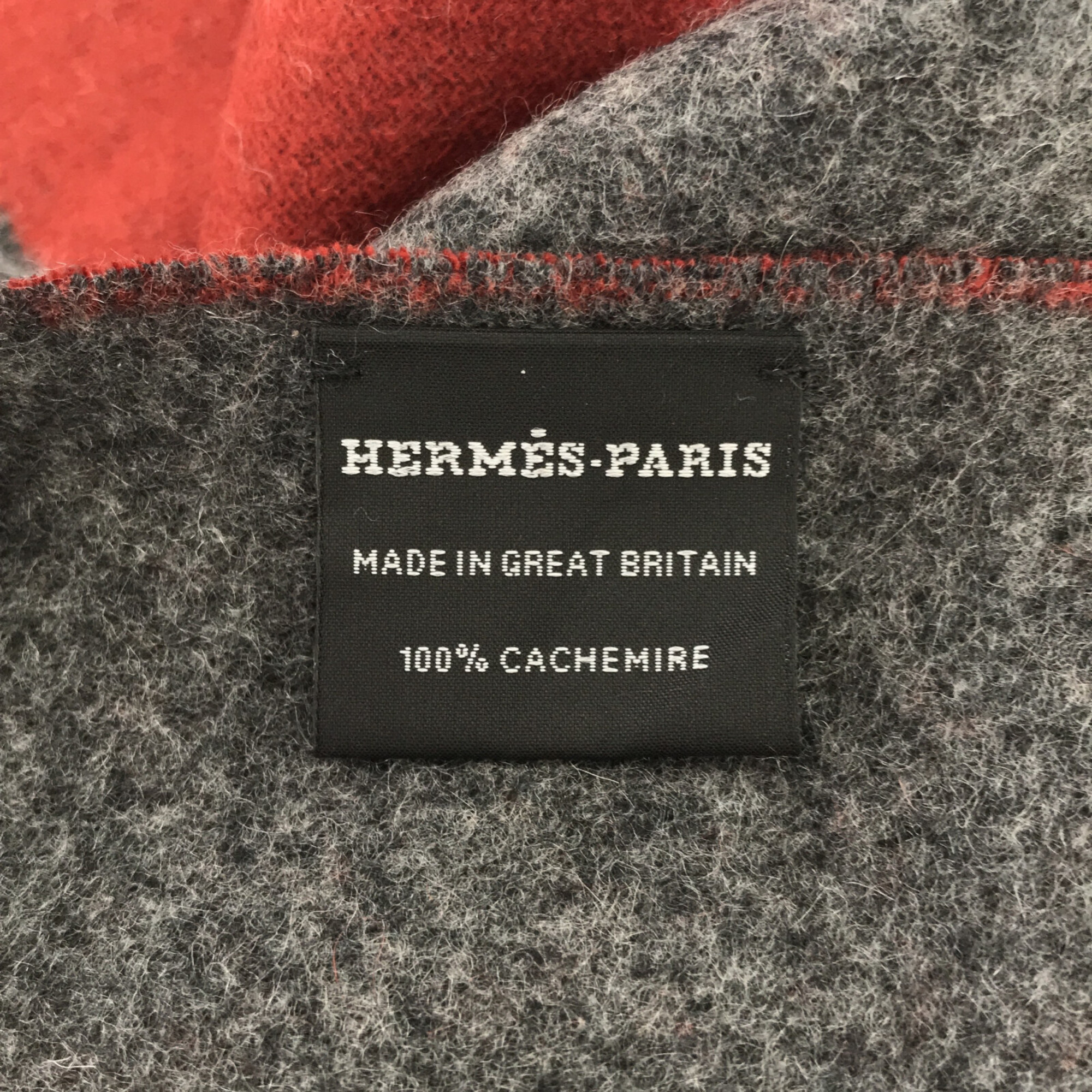 HERMES Chaine d'Ankle Fuller Gray Cashmere