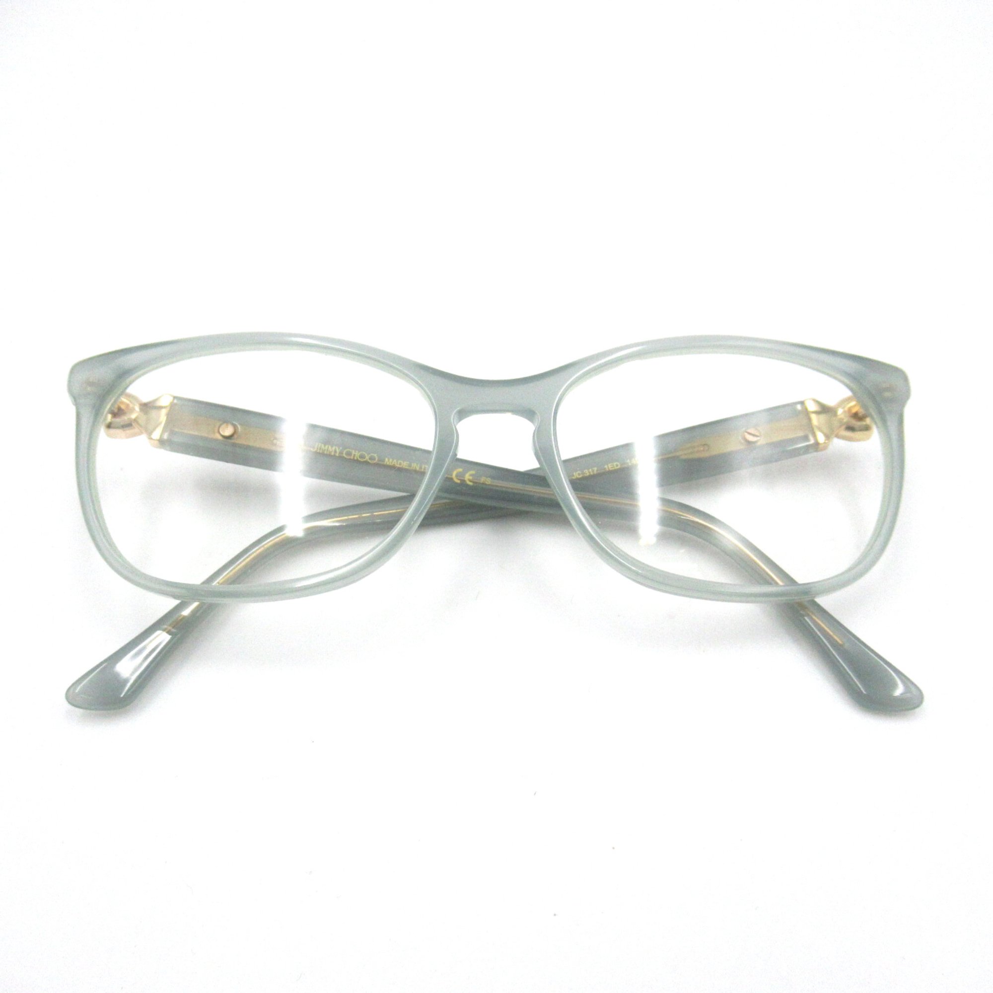 JIMMY CHOO 2101217601313 Gray Plastic 317 1ED(54)