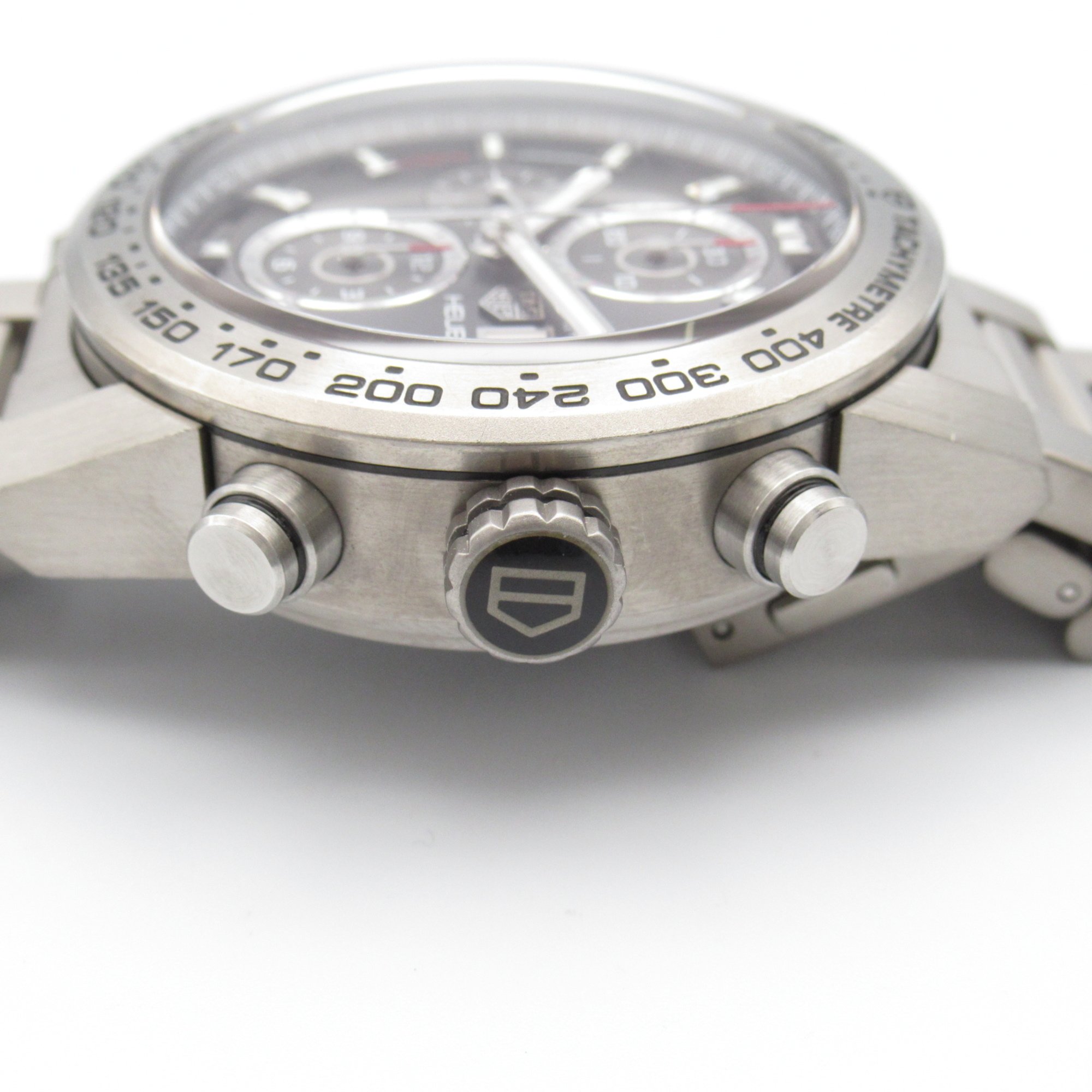 TAG HEUER Carrera Heuer 01 chronograph Wrist Watch CAR208Z-0 Mechanical Automatic Gray  titanium CAR208Z-0