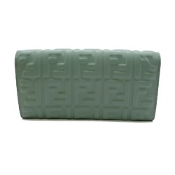FENDI wallet Green Mint green leather 8M0251AAJDF03HW