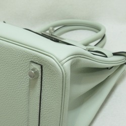 HERMES Birkin 30 handbag Green Togo leather leather