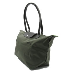 Longchamp Le Pliage Green L Shoulder Bag Green Forest recycled polyamide canvas L1899919479
