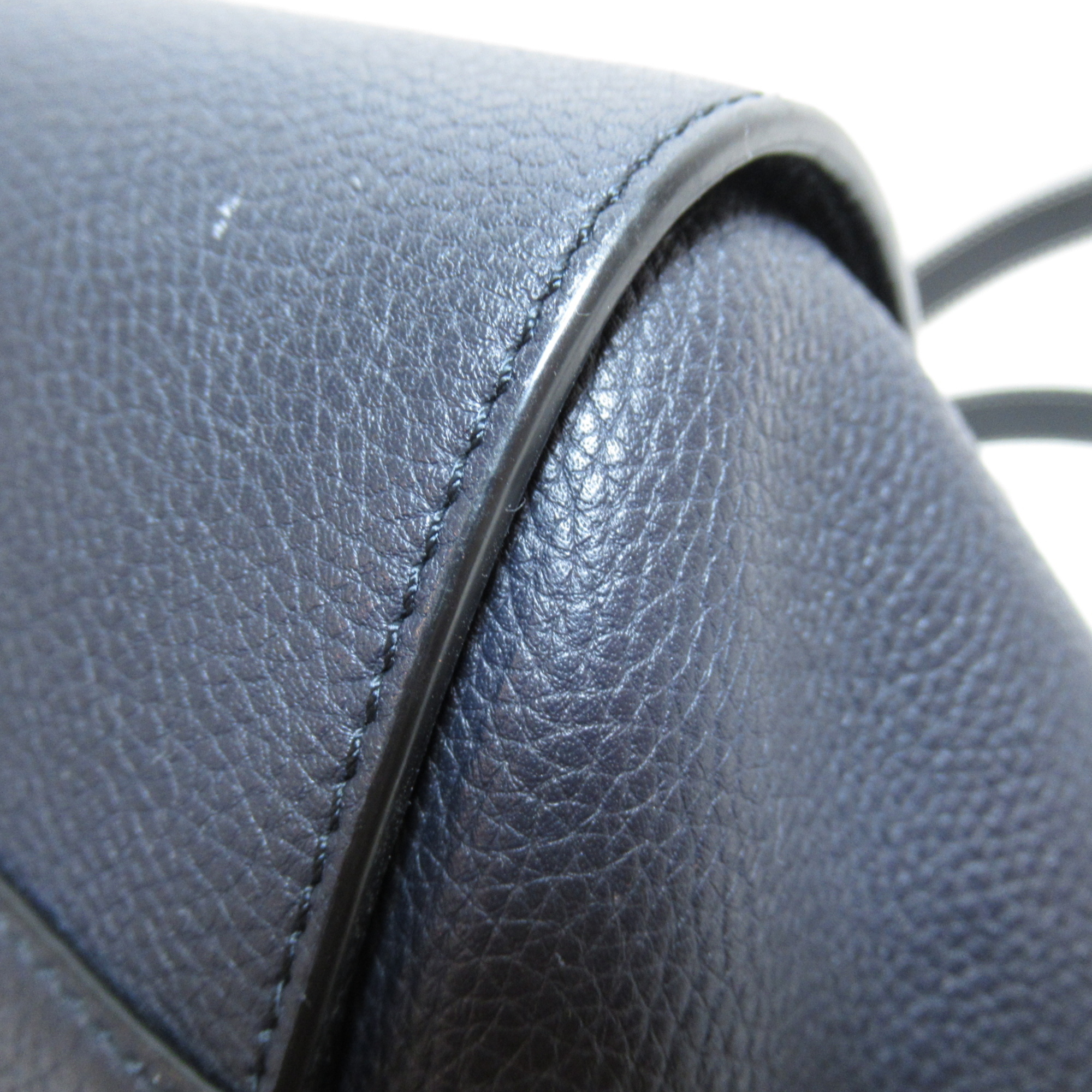 LOEWE Hammock Small Shoulder Bag Navy leather