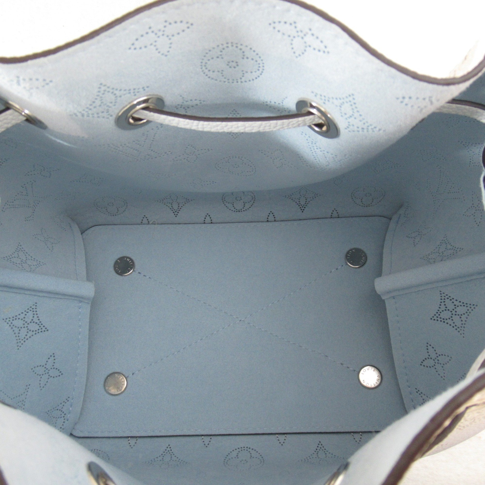 LOUIS VUITTON Bella 2way Shoulder Bag Navy Blue gradation Mahina leather M57856