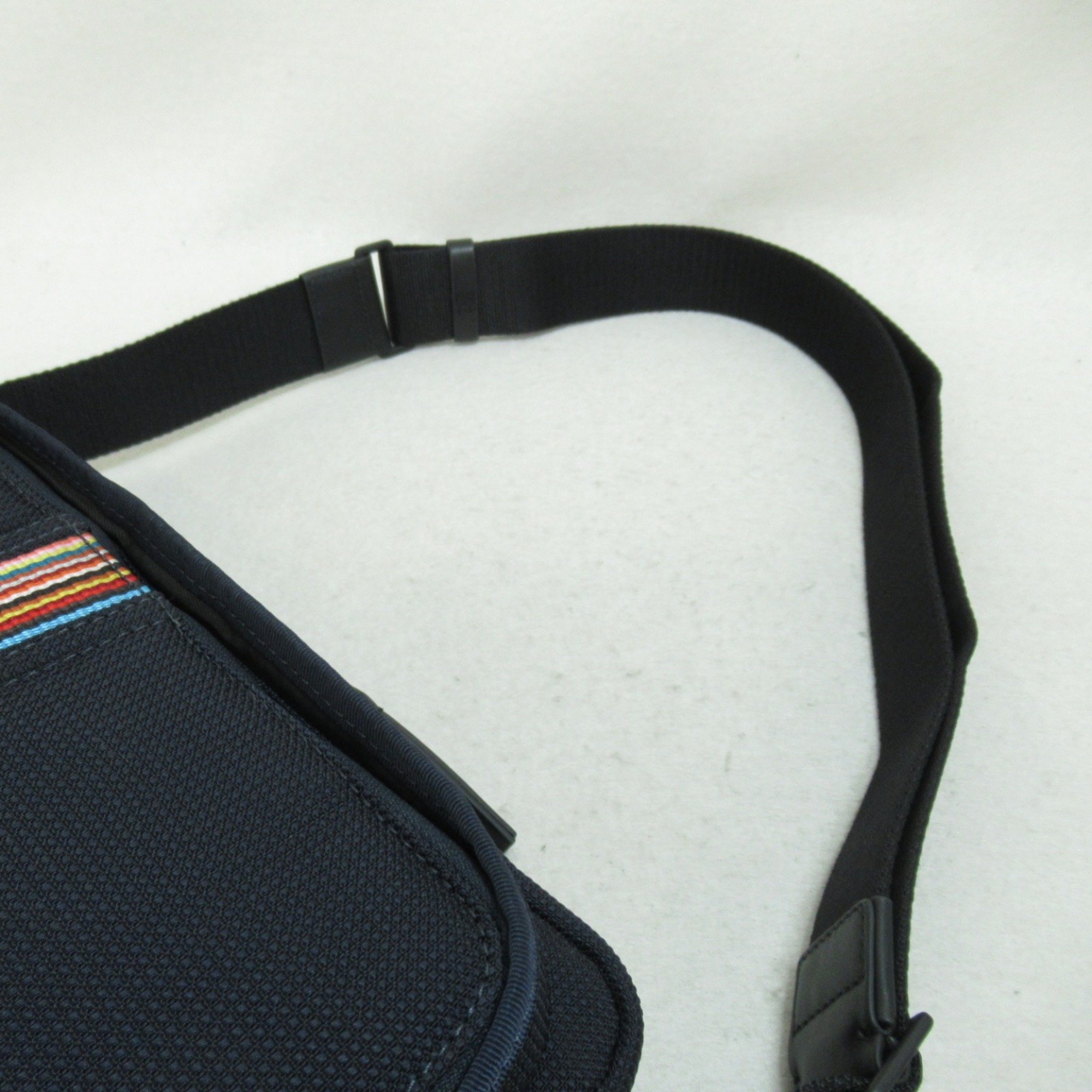 Paul Smith Shoulder Bag Navy polyamide leather 746847