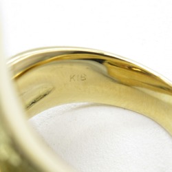JEWELRY Imperial Topaz Diamond Ring Ring Orange  K18 (Yellow Gold) Imperialtopaz Orange