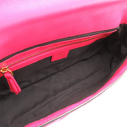 FENDI Baguette Nappa 2wayShoulder Bag Pink leather 8BR600A72VF1844
