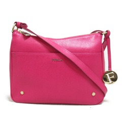 Furla Shoulder Bag Pink leather