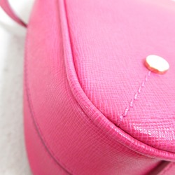 Furla Shoulder Bag Pink leather