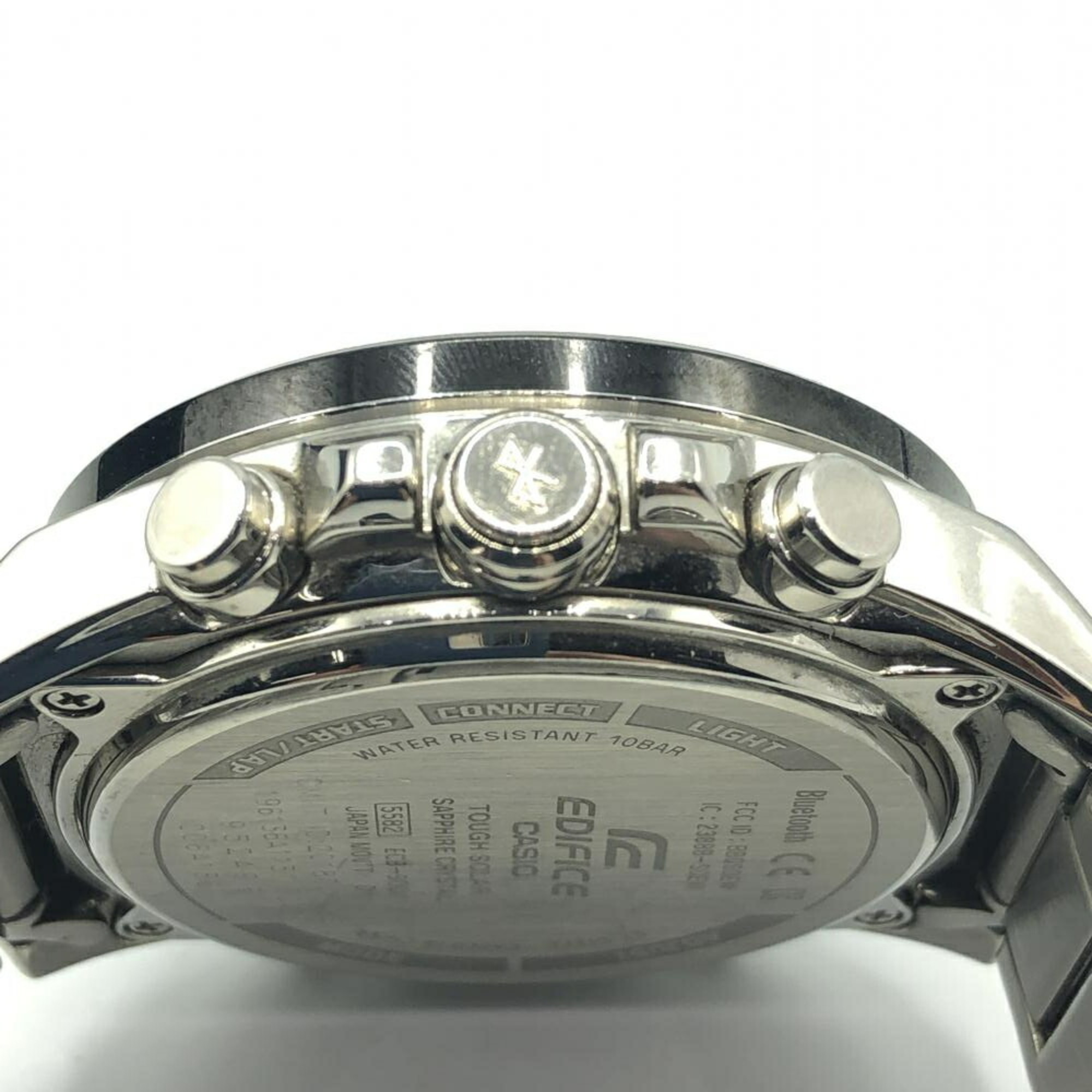 EDIFICE ECB-900TDB Watch Silver Edifice