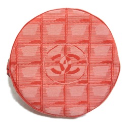 CHANEL New Travel Line Pouch Red Nylon