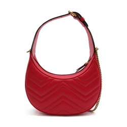 GUCCI GG Marmont Matelasse Mini Bag Red leather 699514DTDHT6832