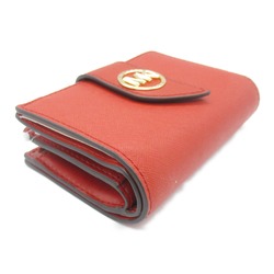 Michael Kors wallet Red terracotta leather 32F1GGRD8L808