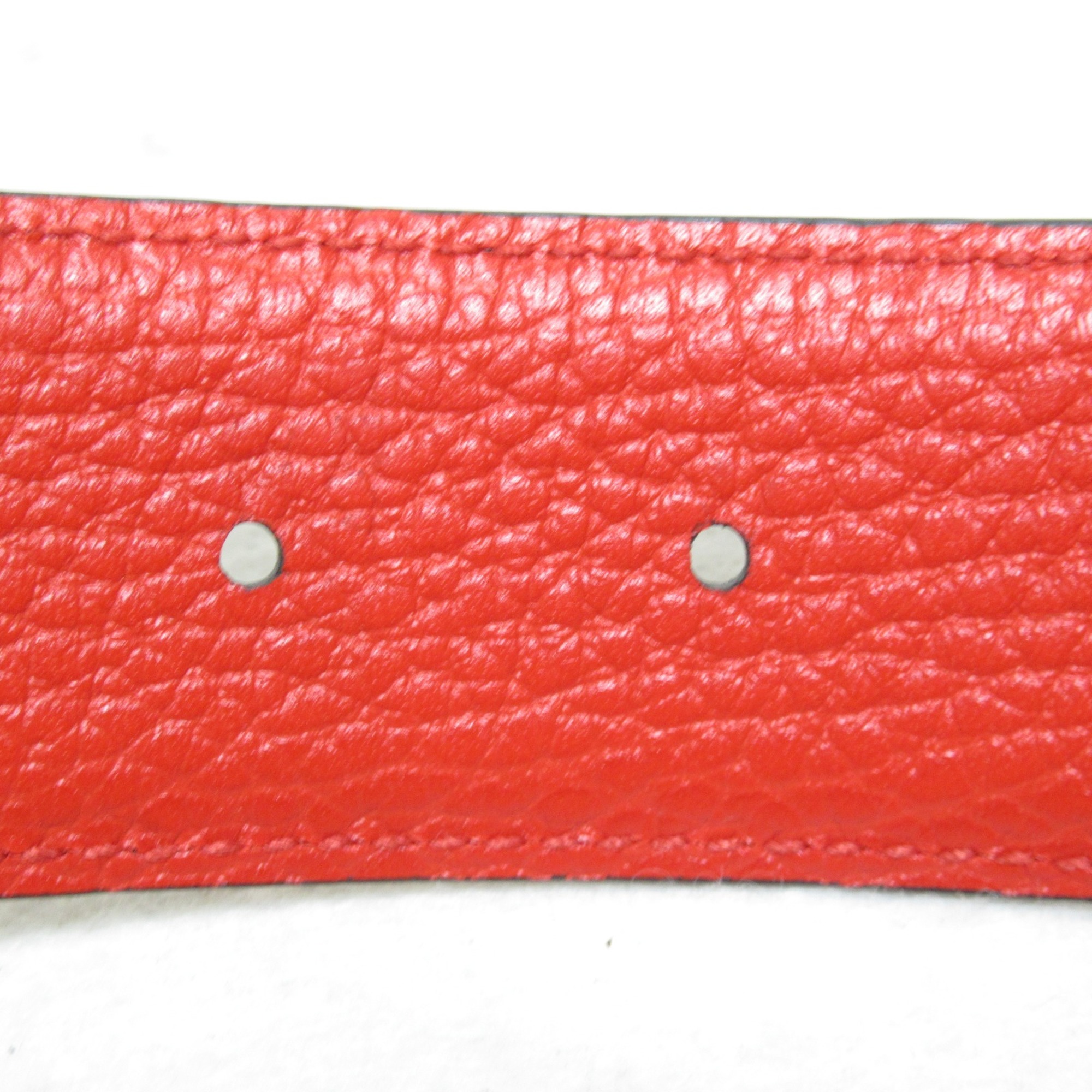 Salvatore Ferragamo belt Red Nero leather 67A254764167C100