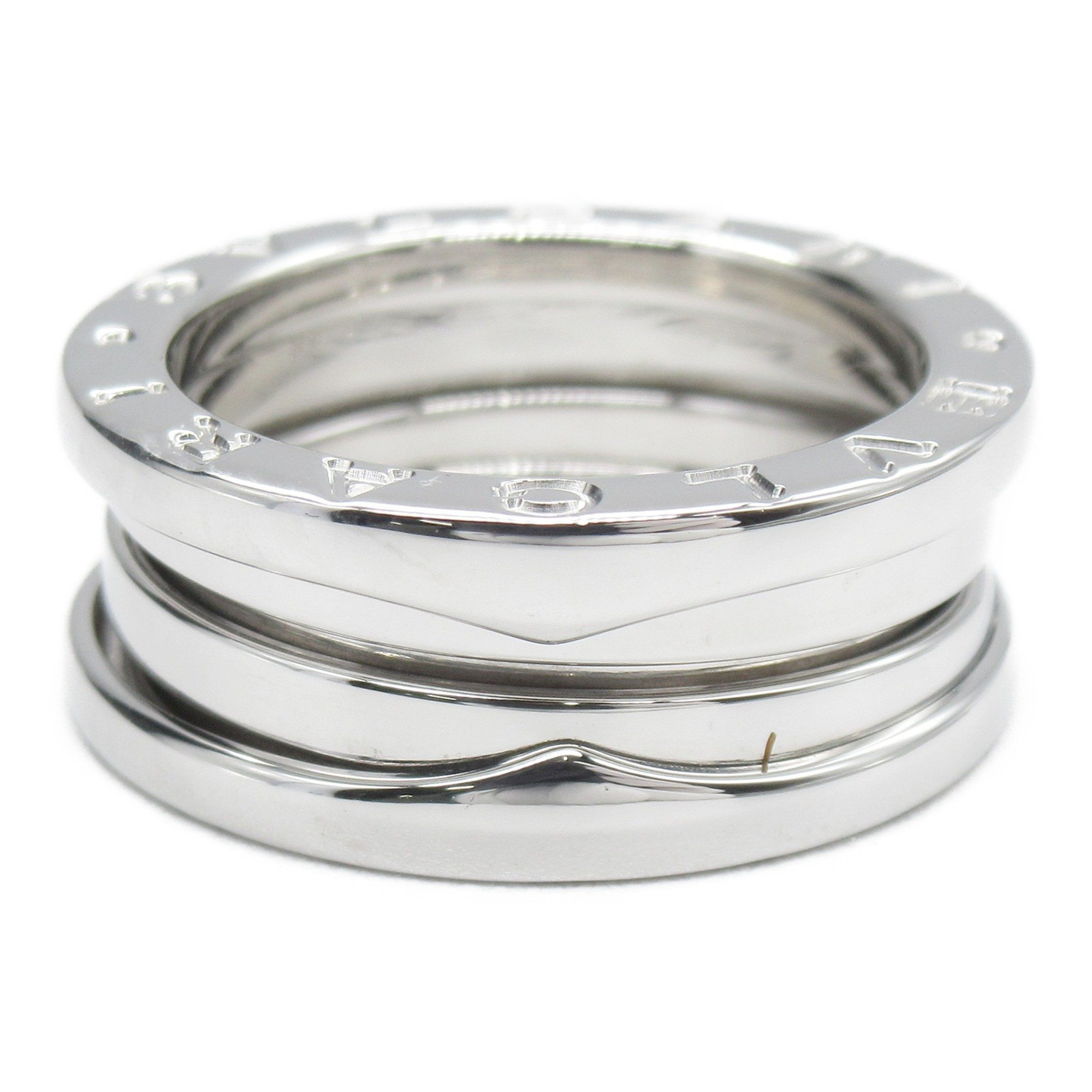 BVLGARI B-zero1 ring 3 bands Ring Silver  K18WG(WhiteGold) Silver