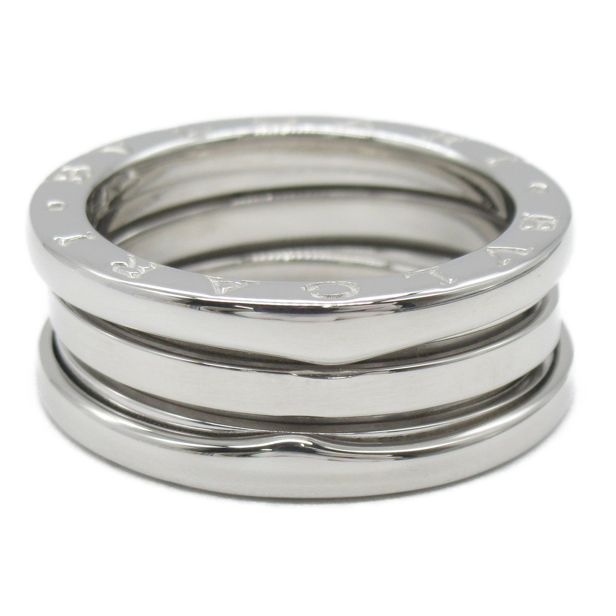 BVLGARI B-zero1 B-zero one 3 band ring Ring Silver  K18WG(WhiteGold) Silver