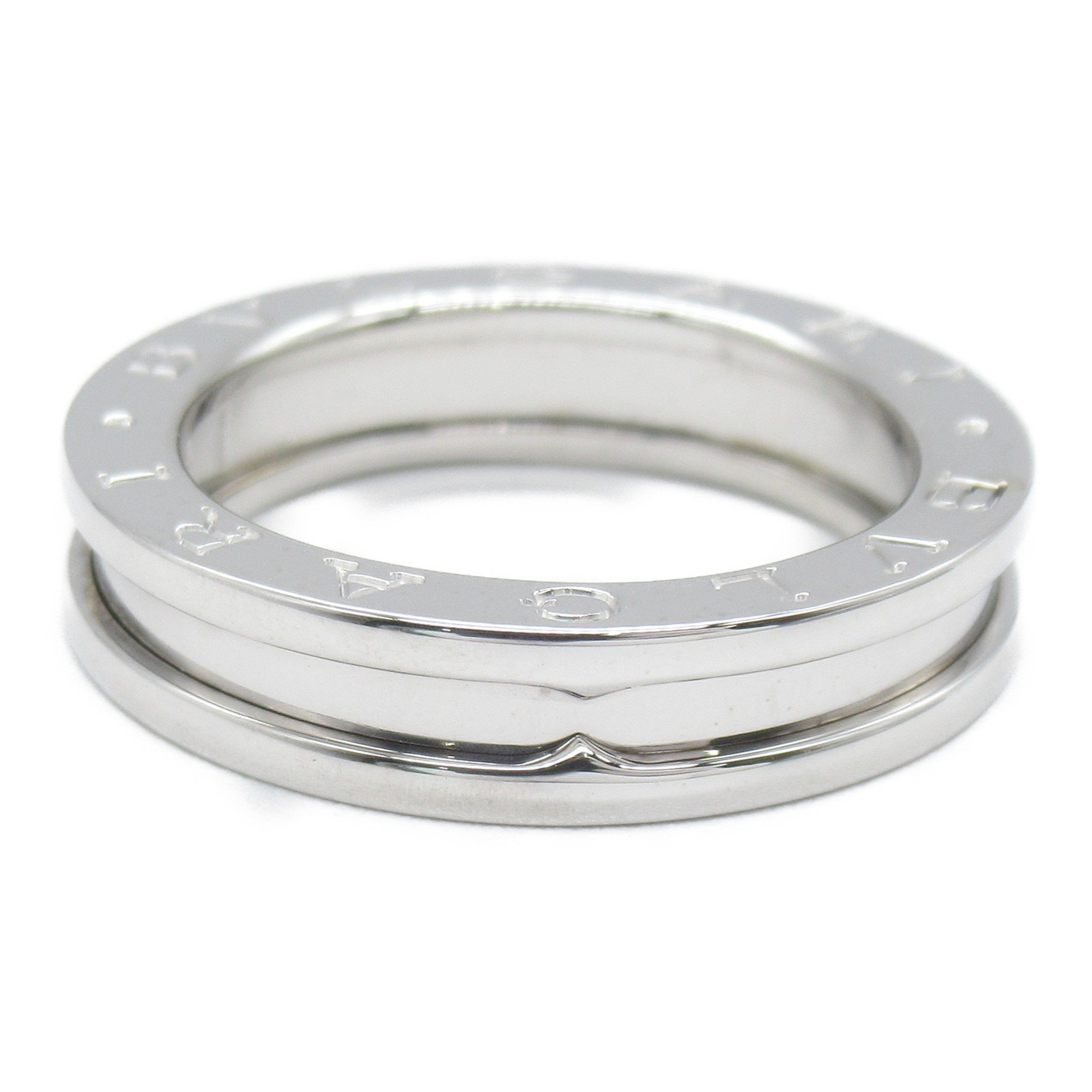 BVLGARI B-zero1 B-zero one 1 band ring Ring Silver  K18WG(WhiteGold) Silver