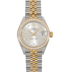 Rolex Lady Datejust 28 Silver x 9P Star/IX Diamond 279383RBR Ladies Watch