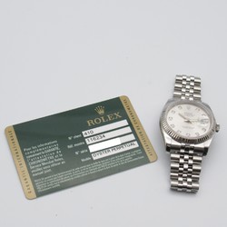 ROLEX Datejust 10P diamond random number Wrist Watch 116234G Mechanical Automatic Silver SIL/NP Stainless Steel WG 116234G