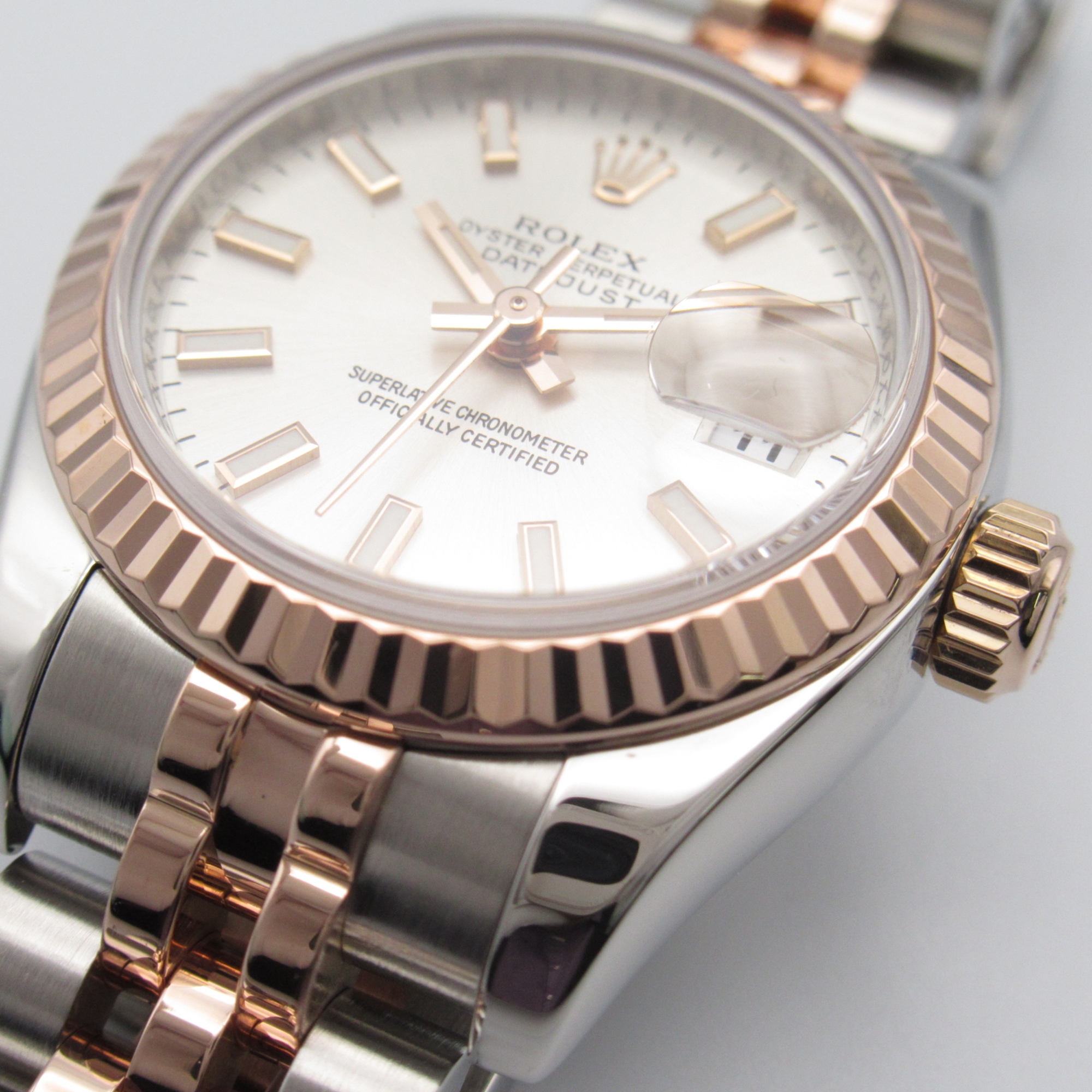 ROLEX Datejust M number Wrist Watch 179171 Mechanical Automatic Silver SIL/BA Stainless Steel Stainless Steel/PG 179171