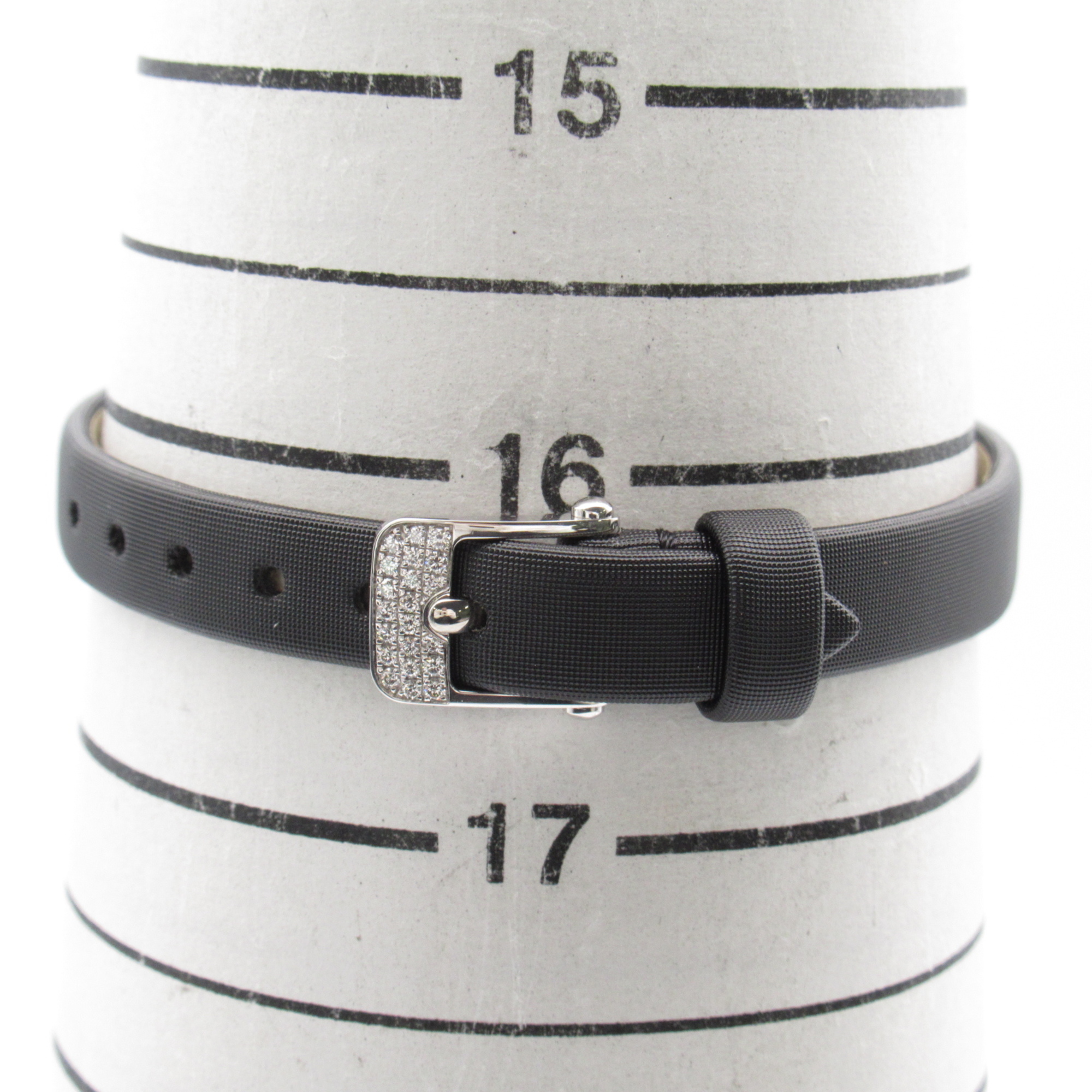 Van Cleef & Arpels charm mini watch Wrist Watch VCARO29900 Quartz Silver  K18WG(WhiteGold) Leather belt VCARO29900